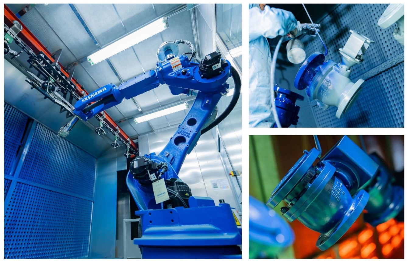Valve coating process
