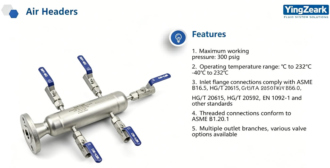 Air distribution manifolds