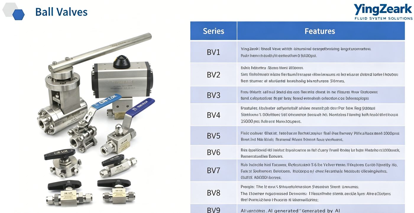Ball valves