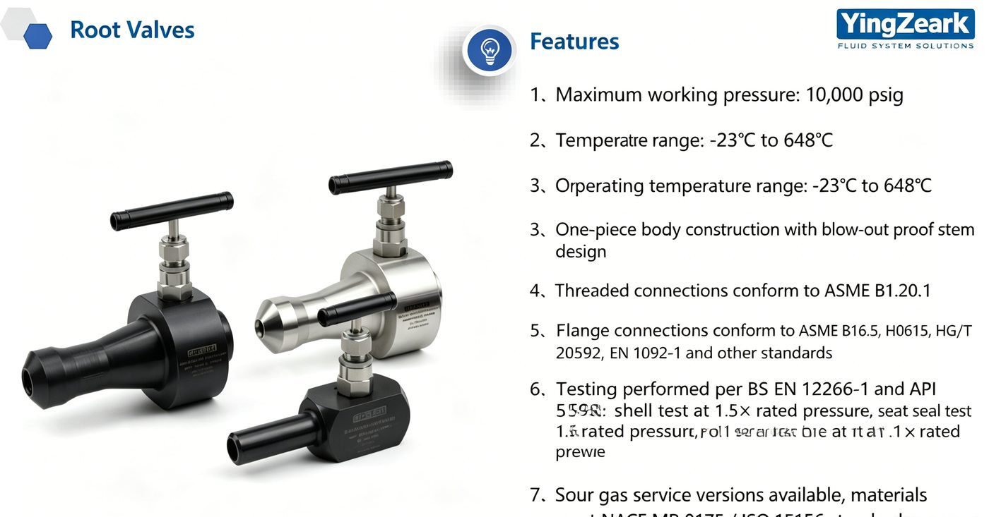 Root valves