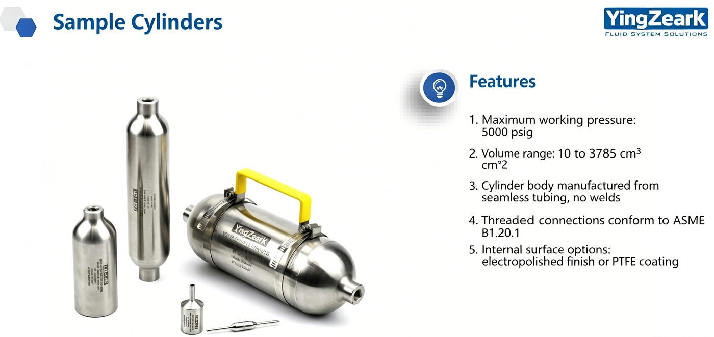 Sample cylinders