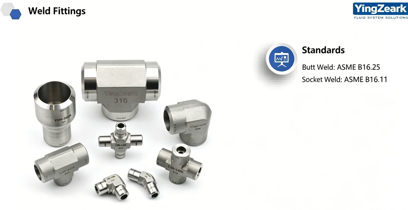 Weld fittings